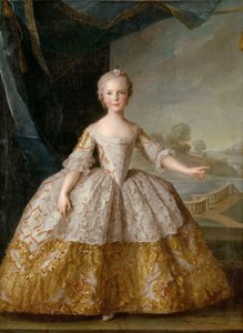 Parma Prensesi Isabella 1741-1763 çocukken