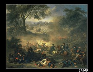 The Battle of Poltava in 1709, 1717 