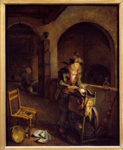 Küçük öğütücü Tablosu Jean Michel Grobon (1770-1853) 1794 Lyon, Güzel Sanatlar Müzesi