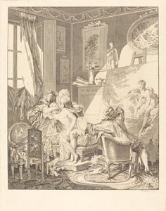 dürüst model by Jean Michel Moreau after Pierre Antoine Baudouin