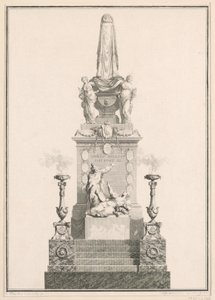 katafalk by Jean Michel Moreau le Jeune