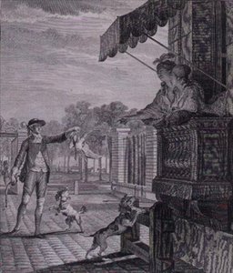 Başarılı Bahis, Çamlıgue tarafından gravür (fl.1785)