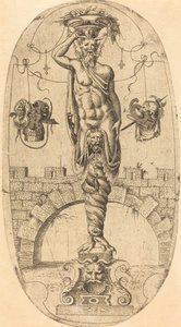 Bükülmüş Bacaklı Satyr by Jean Mignon