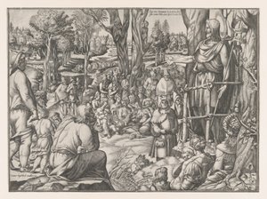 John Çölde Vaaz Etmek, 1535-55. by Jean Mignon