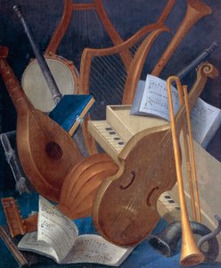 Müzik aletleri, Müzik Alegorisi
