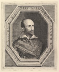 Kardinal Bentivoglio. by Jean Morin