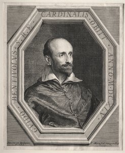 Kardinal Guido Bentivoglio, Papalık Nuncio Louis XIII Mahkemesinde by Jean Morin