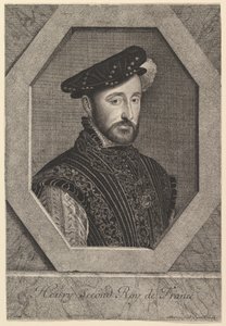 Fransa Kralı II. Henry. by Jean Morin