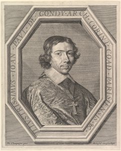 Jean-Francois-Paul de Gondy, Paris Başpiskoposunun yardımcı yardımcısı, müstakbel Retz Kardinali. by Jean Morin
