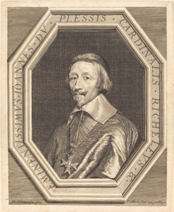 Kardinal Richelieu by Jean Morin after Philippe de Champaigne