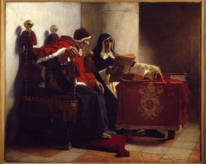 Papa ve Engizisyoncu ayrıca “Sixtus IV (1471-1484) ve Tomas de Torquemada (1420-1498)” demiştir. Jean Paul Laurens