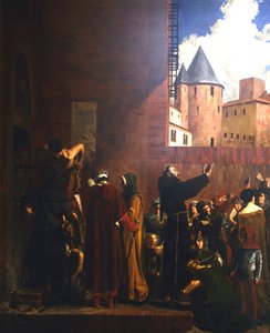 Carcassonne Kuşatması, 1209 c1858-1921 by Jean Paul Laurens