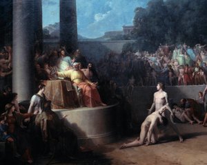 Jean Pierre Saint Ours (1752-1809) tarafından yapılan Olimpiyat Oyunları Tablosu 18. yüzyıl Cenevre, Sanat ve Tarih Müzesi by Jean Pierre Saint-Ours