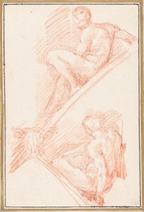 Sistine Şapeli tavanından figürler by Jean Robert Ango