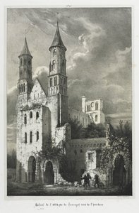 Jumièges Manastırı Harabeleri by Jean Truchot