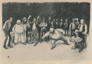 Mantar Oyuncuları, 1919 by Jean Veber