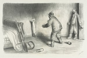 Perdü, 1914. by Jean Veber