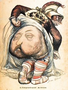 Ölümsüz Albion - Edward VII”. Jean Veber