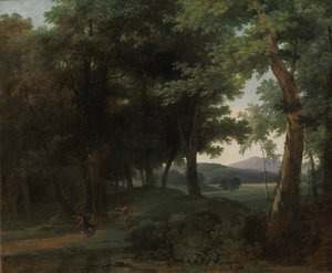 Apollon ve Daphne ile Bir Orman, 1810