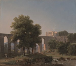 Kale Yakınında Bir Su Kemeri, 1807 by Jean Victor Bertin