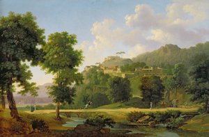 Bir Binici ile Manzara, c.1808-10