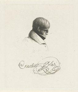 Portret van Constant Polari by Jean Zacherie Mazel