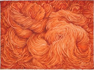 Wool Burnt Sienna, 2013 (kağıt üzerine guaj)