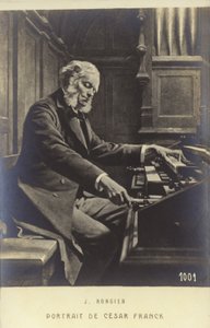 Cesar Franck, Belçika doğumlu besteci, piyanist, orgcu ve müzik öğretmeni, yetişkin hayatı boyunca Paris