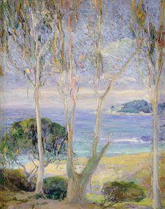 Açık Bir Gün, California Sahili, 1918 dolayları (tuval üzerine yağlı boya) by Jennie Vennerstrom Cannon