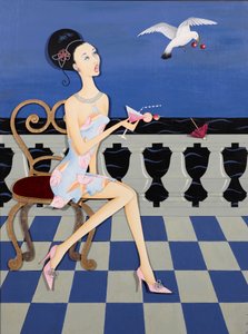 Hırsız, 2008 (gemide akrilik)