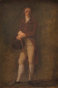 Portre çizimi. Ressam N.A. Abidgaard (?). by Jens Juel