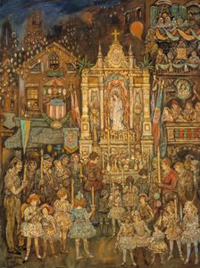 Sokak Tapınağı, 1931. by Jerome Myers