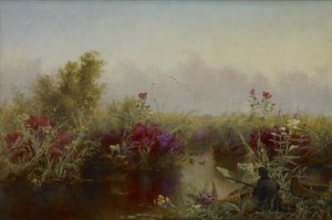 Ördek Avı, 1867 by Jerome Thompson