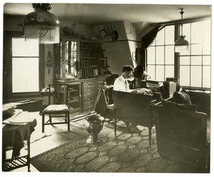Ernest Thompson Seton, c.1918 (jelatin gümüşü fotoğraf) by Jessie Tarbox Beals
