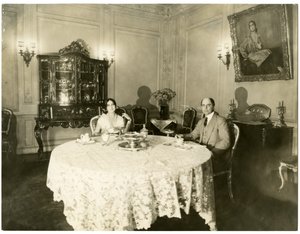 Michael Fokine & Fokina karısı, c.1926-36 (jelatin gümüşü fotoğraf)