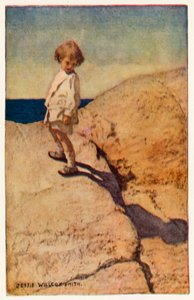 Gölgem (renkli taş) by Jessie Willcox Smith