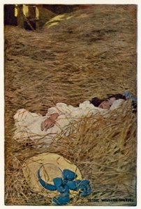 Hayloft (renkli taş) by Jessie Willcox Smith