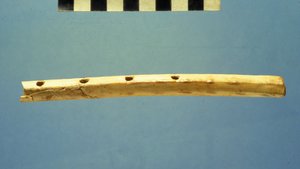 Flüt, David Şehri, yaklaşık MÖ 799-600 (kemik) by Jewish School