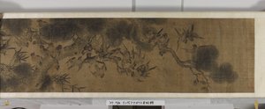 Yüz Kuş (ipek üzerine mürekkep ve renkler) by Jiang (after) Tingxi