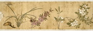 One Hundred Flowers, early 17th century (painted silk) (detail: see also 207347-58)