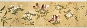 One Hundred Flowers, early 17th century (painted silk) (detail: see also 207347-58)
