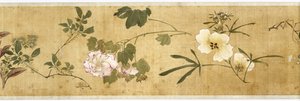 One Hundred Flowers, early 17th century (painted silk) (detail: see also 207347-58)