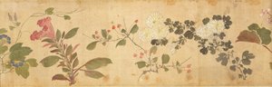 One Hundred Flowers, early 17th century (painted silk) (detail: see also 207347-58)