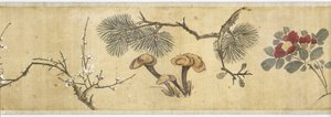 One Hundred Flowers, early 17th century (painted silk) (detail: see also 207347-58)