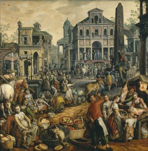 Ecce Homo ile Pazar Sahnesi, 1565