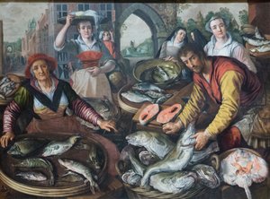  by Joachim Beuckelaer or Bueckelaer
