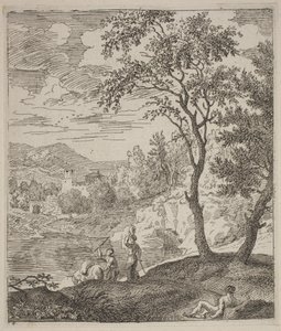 Poussin Tarzında Manzaralar