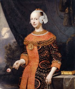 Anne, Marquise de Basville olarak tanımlanan bir Hanımefendinin Portresi,