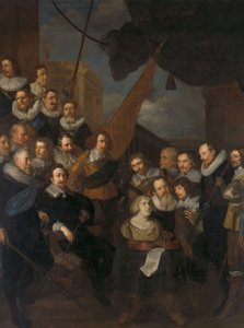 Kaptan Cornelis Bicker ve Teğmen Frederick van Banchem önderliğinde XIX. Bölge Amsterdam Sivil Muhafızları, Eylül 1638