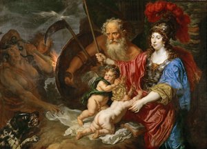 Barok: Minerva ve Satürn Sanatı ve Bilimi Kıskançlık ve Yalandan koruyor - Minerva ve Satürn, Sanatı ve Bilimi Kıskançlık ve Yanlışlıktan koruyor Sandrart, Joachim, von (1606-1688)